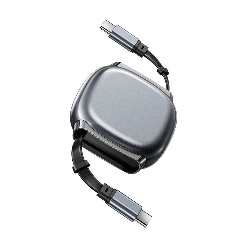 240W Retractable Type-C Data Cable for Fast Charging