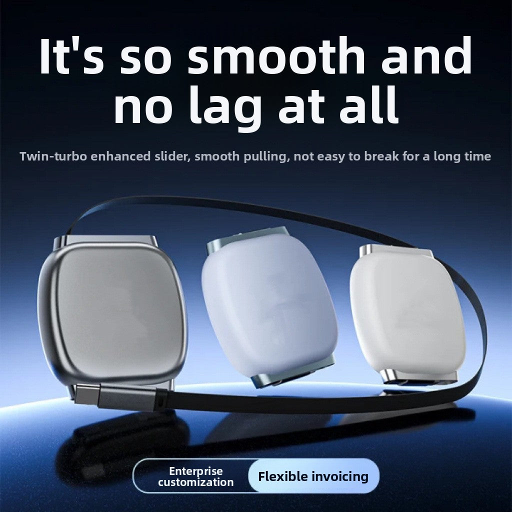 240W Retractable Type-C Data Cable for Fast Charging